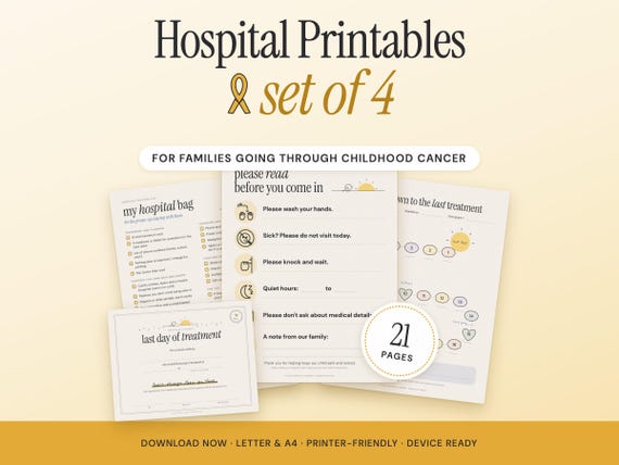 Hospital Printables